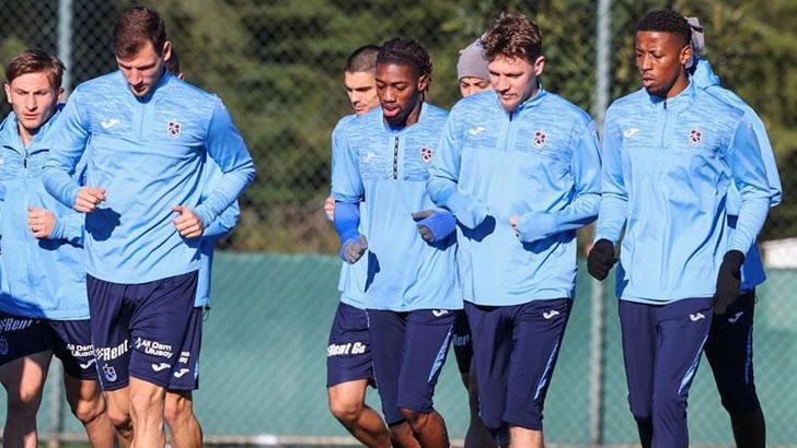 Trabzonspor, Kayserispor maçı hazırlıklarını sürdürdü
