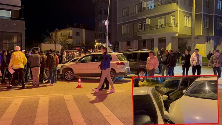 Bursa’da ehliyetsiz iki sürücünün karıştığı kazada 3 kişi yaralandı