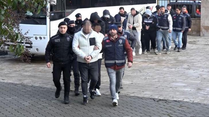 Samsun merkezli 5 ilde yasa dışı bahis operasyonu; 17 gözaltı
