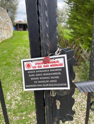 Çanakkale'de 57 turizm tesisi mühürlendi