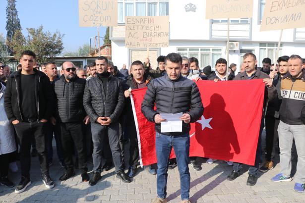 Denizli'de işletme belgesi olmayan pansiyonların mühürlenmesi sırasında arbede