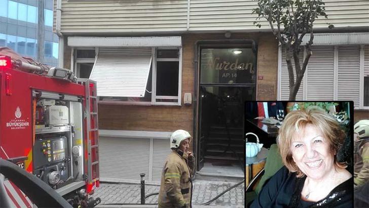 Şişli’de dairede yangın: 1 kişi hayatını kaybetti