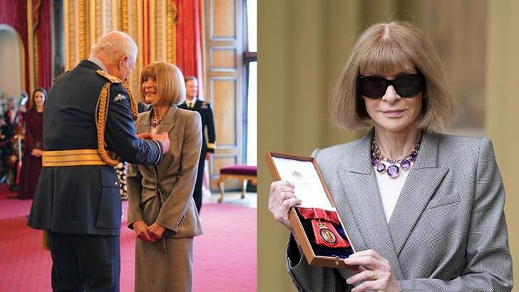 Dame Anna Wintour, 'Kraliyet Nişanı'na layık görüldü