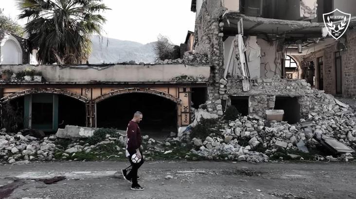 Hatayspor 6 Şubat anısına video yayınladı