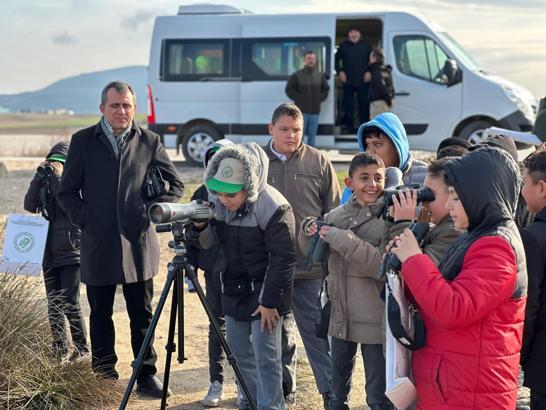 Gala Gölü Milli Parkı’nda, öğrencilere ‘Dünya Sulak Alanlar Günü’ etkinliği
