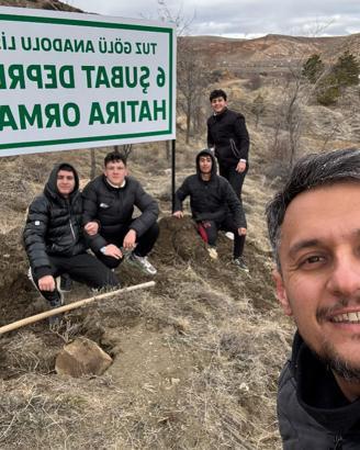 Şereflikoçhisar'da 6 Şubat depremlerinde ölenler için hatıra ormanı oluşturuldu