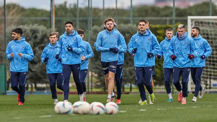 Trabzonspor, Eyüpspor maçının hazırlıklarını sürdürdü