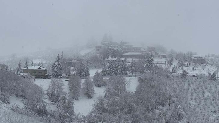 Ordu’nun bazı ilçelerinde eğitime kar engeli