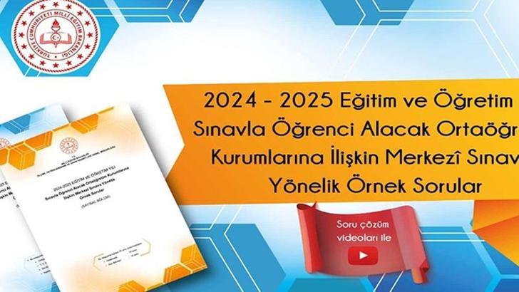 LGS'ye yönelik ikinci örnek soru kitapçıkları yayımlandı