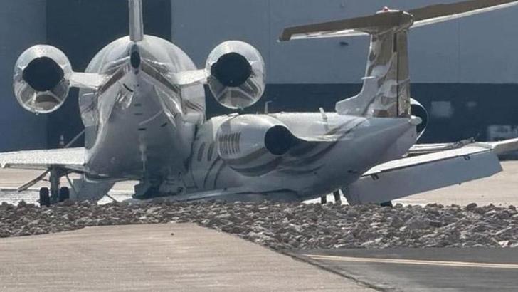 ABD'de özel jet pistten çıkarak başka bir jetle çarpıştı: 1 ölü