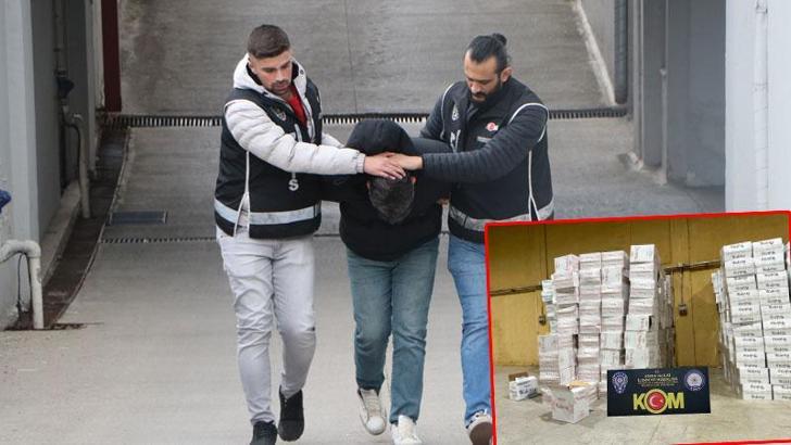 Deposunda 28 milyon kaçak makaron ele geçirildi, ‘Çarşıda ucuz görünce aldım’ dedi