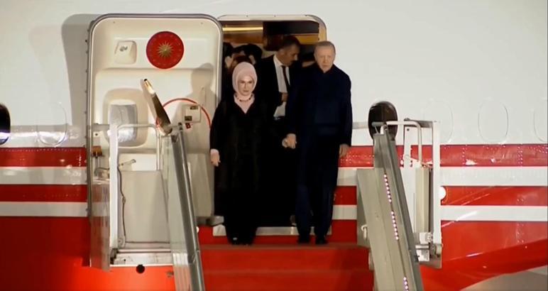 Cumhurbaşkanı Erdoğan, Pakistan'ın başkenti İslamabad'a ulaştı