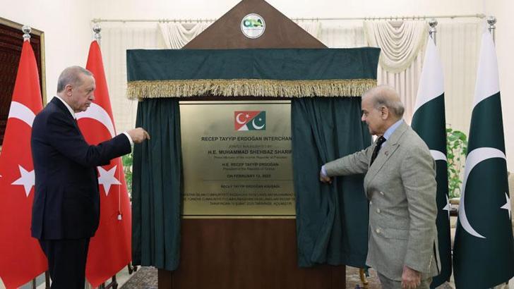 Cumhurbaşkanı Erdoğan'ın adı İslamabad'da yola verilecek