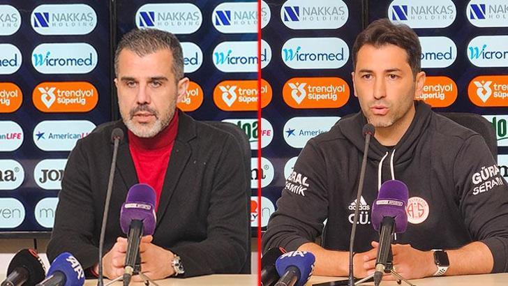 Adana Demirspor - Antalyaspor maçının ardından