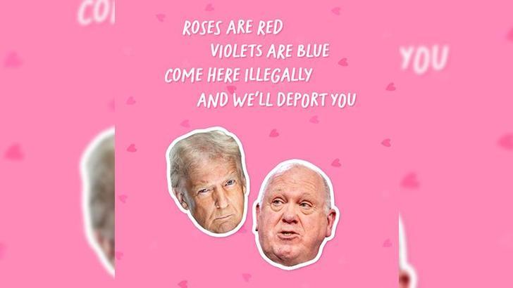 Beyaz Saray'dan Sevgililer Günü'nde düzensiz göçmen mesajı