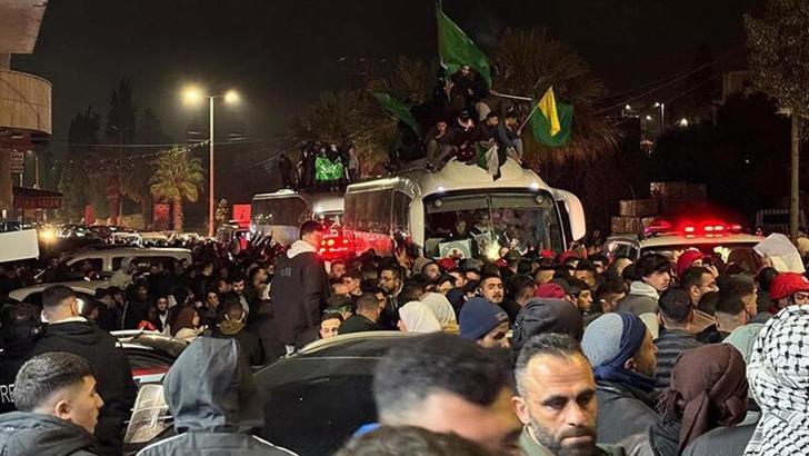 Hamas ve İsrail arasındaki esir takasının 6'ncı turunda 369 Filistinli serbest kalacak