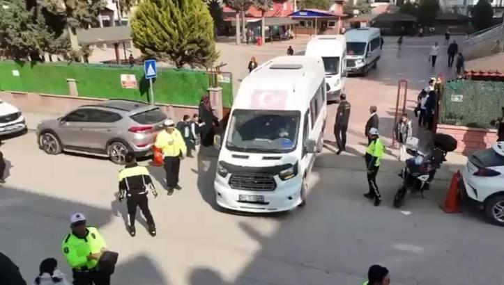 Osmaniye’de, okul ve çevresinde asayiş, narkotik ve trafik denetimi