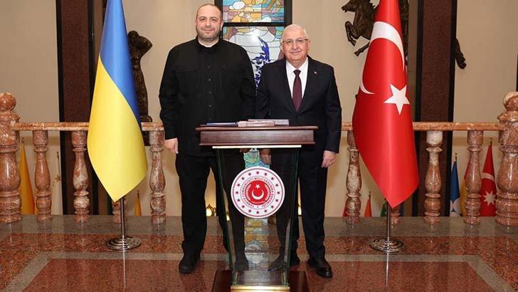 Bakan Güler, Ukraynalı mevkidaşı Umerov ile görüştü