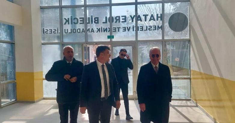 Hatay’da depremde yıkılan okulun atölyeleri yeniden inşa edilecek