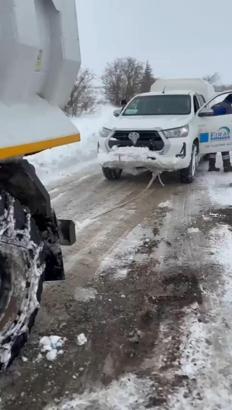 Elazığ'da 505 köy yolu kardan ulaşıma kapandı (3)