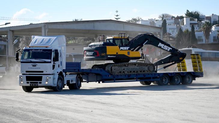 Damperli kamyonu çekiciye dönüştürüp,  8 milyon 700 bin lira tasarruf yaptılar