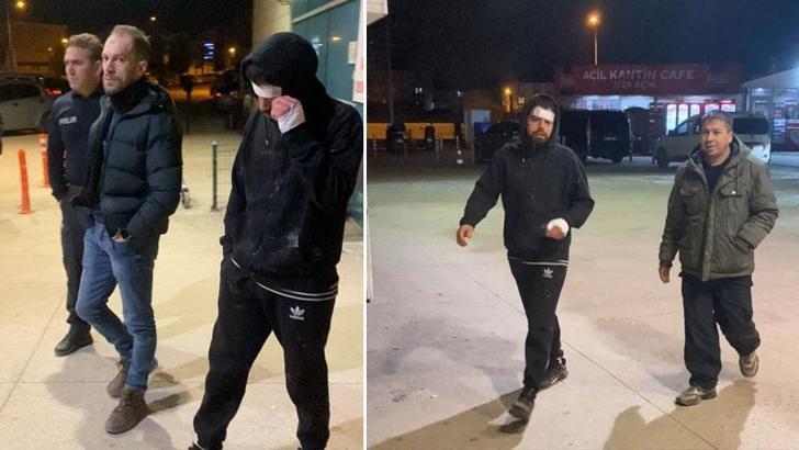 Bıçakladıkları Suriyeli genci, tüfekle gasbettiler