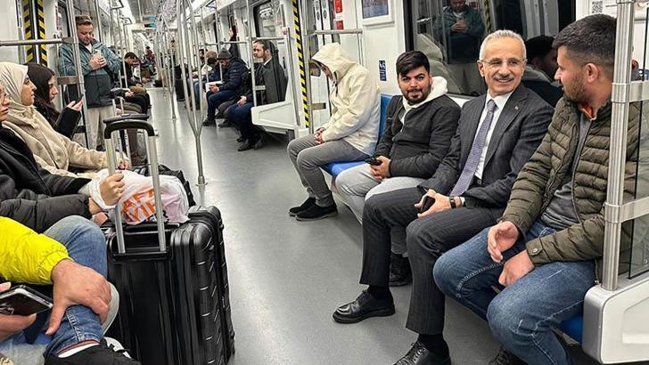 İstanbul- Gayrettepe-İstanbul Havalimanı-Arnavutköy Metrosu yolcu rekoru kırdı