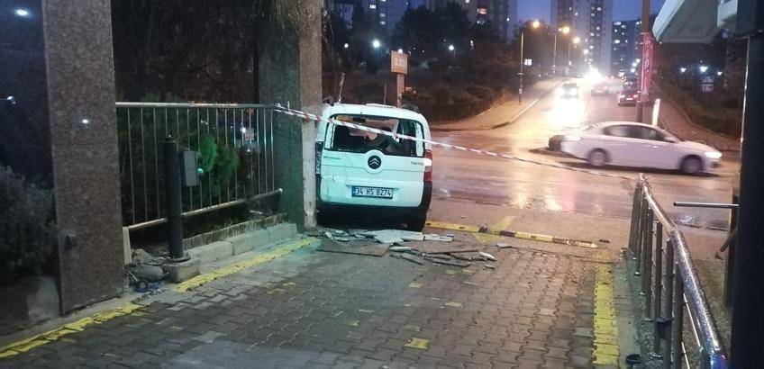 Site önünde meydana gelen kazalar için önlem talebi