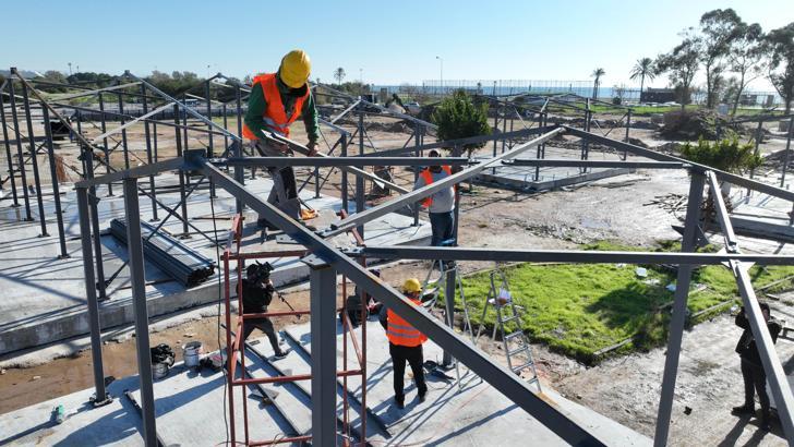 Lara Karavan Park yükselmeye devam ediyor