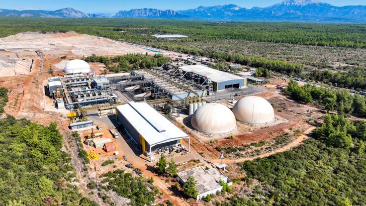 Büyükşehir Antalya'nın çöpünden elektrik üretiyor