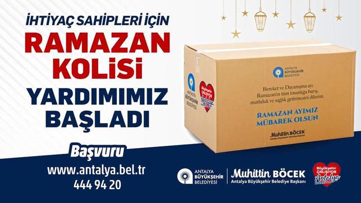Ramazan kolisi yardımı başvuruları başladı