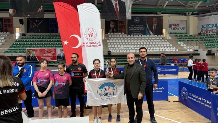 Mardin’de ‘Masa Tenisi Şampiyonası’ sona erdi