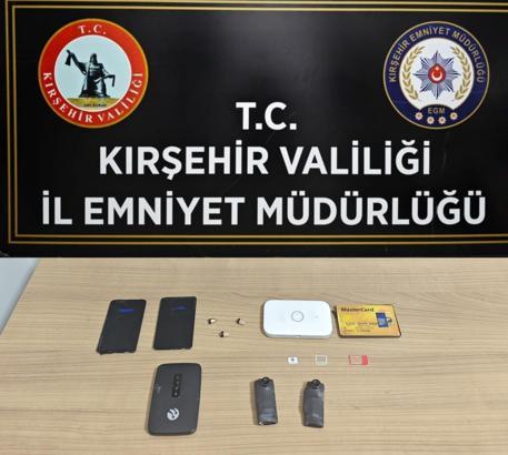 Kırşehir'de ehliyet sınavında usulsüzlük yapan 3 şüpheli gözaltına alındı