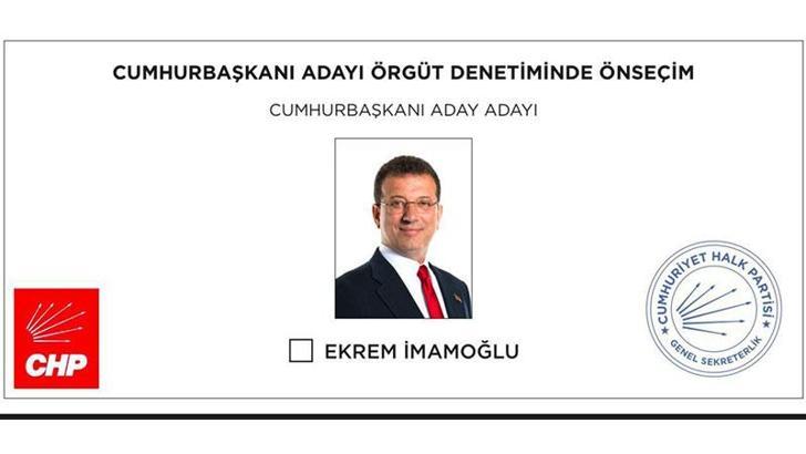 CHP'de ön seçim oy pusulaları basılmaya başlandı