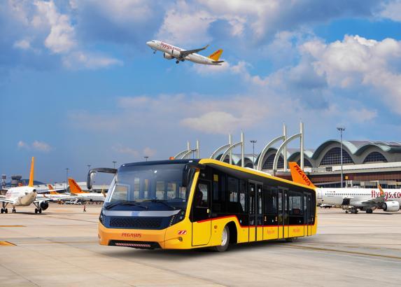 Pegasus,  BMC NEOPORT apron otobüslerini kullanıma sundu