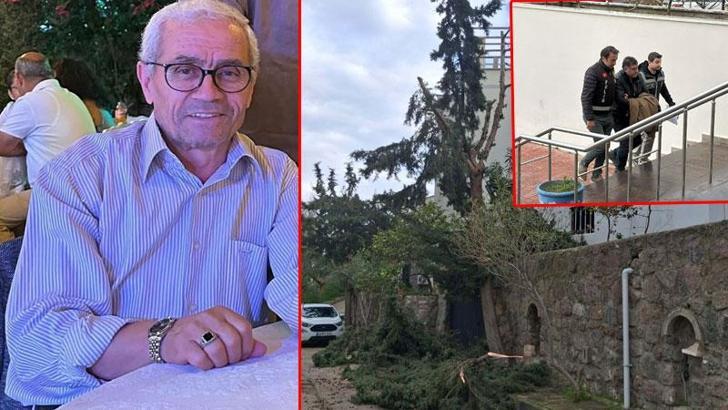 Ağaç budamak için çıktığı duvardan düşüp öldü, kendisinden yardım isteyen kişi tutuklandı