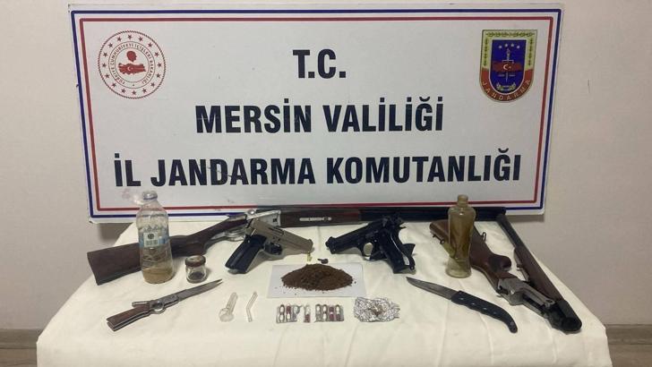 Mersin'de uyuşturucu operasyonu