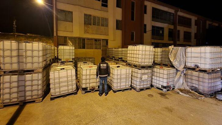 Ankara'da 185 bin litre kaçak karışımlı akaryakıt ele geçirildi: 4 gözaltı