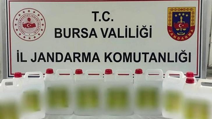 Bursa merkezli 4 ilde sahte içki operasyonu: 26 gözaltı