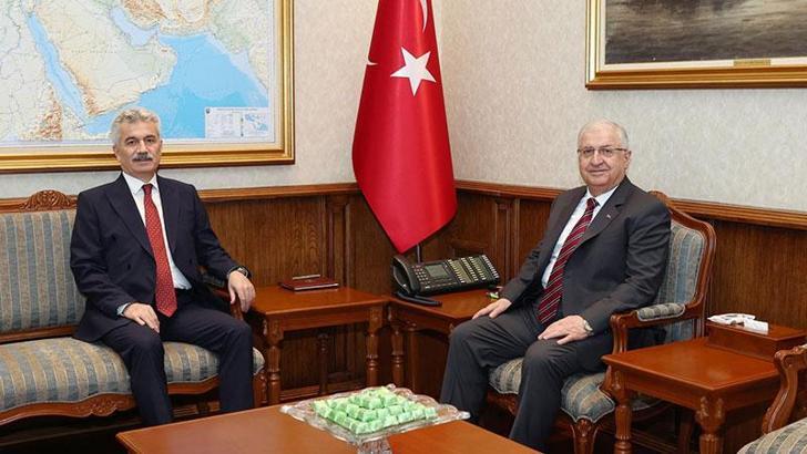 Bakan Güler, Danıştay Başkanı Yiğit ile görüştü