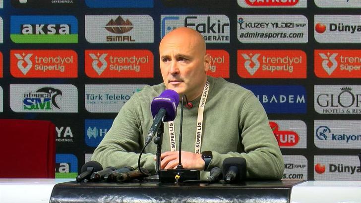 Çaykur Rizespor - Alanyaspor maçının ardından