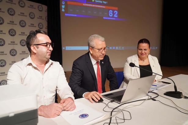 Ege Üniversitesinde 'İŞKUR Gençlik Programı' kapsamında kura çekimi gerçekleştirildi