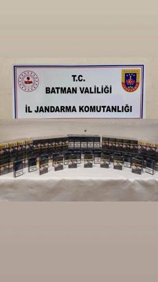 Batman'da 1223 paket kaçak sigara ele geçirildi