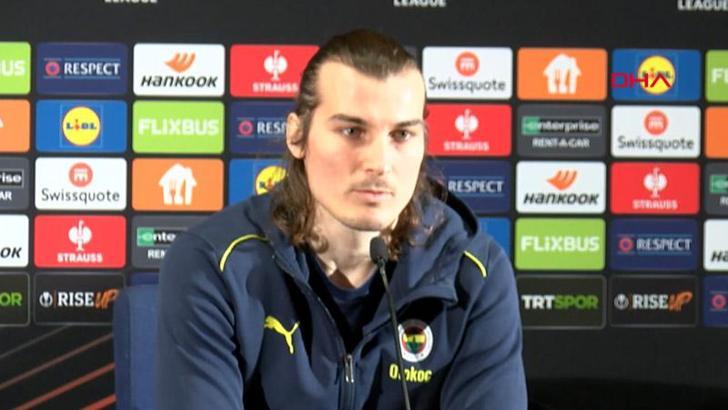 Çağlar Söyüncü: Yarın inşallah taraftarımızın gücüyle iyi bir sonuç alacağız