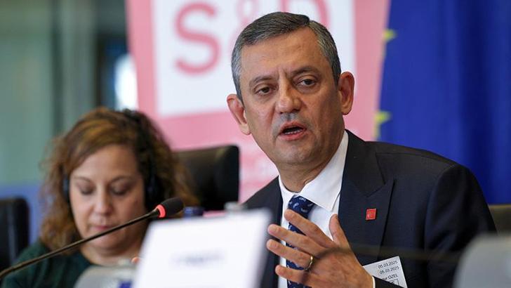 Özgür Özel, Avrupa Parlamentosu'nda konuştu