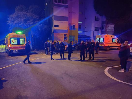 Kuşadası'nda 1 kişinin öldüğü silahlı kavga soruşturmasında 11 tutuklama / Ek Fotoğraflar