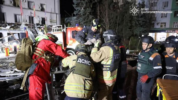 Rusya, Kryvyi Rih kentini vurdu: 4 ölü