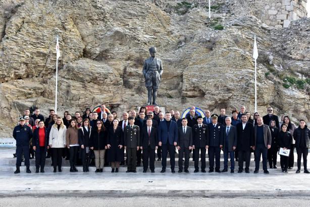 Atatürk'ün Eğirdir'e gelişi kutlandı