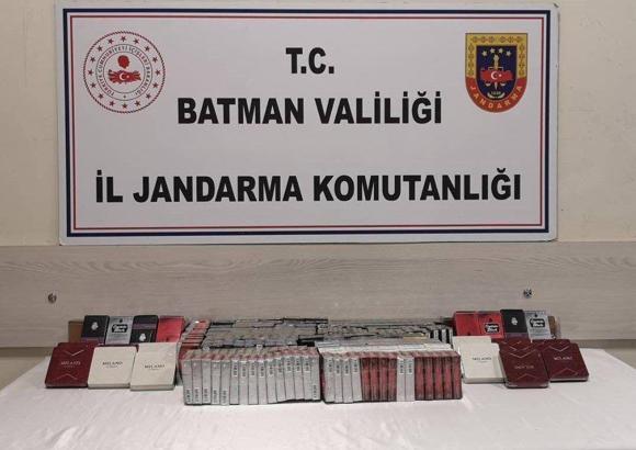 Batman'da kaçak sigara operasyonunda 13 gözaltı