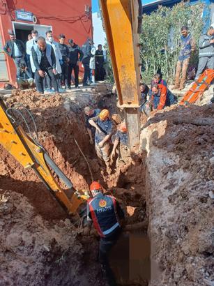 İzinsiz kanalizasyon kazısında toprak kaydı; 1 ölü / Ek fotoğraflar